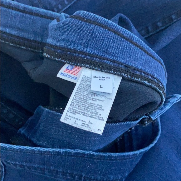 American Apparel Easy Jean in Dark Wash - Picture 5 of 7